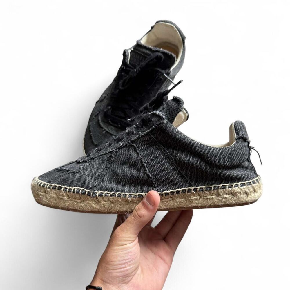 Mason margial espadrilles mens black